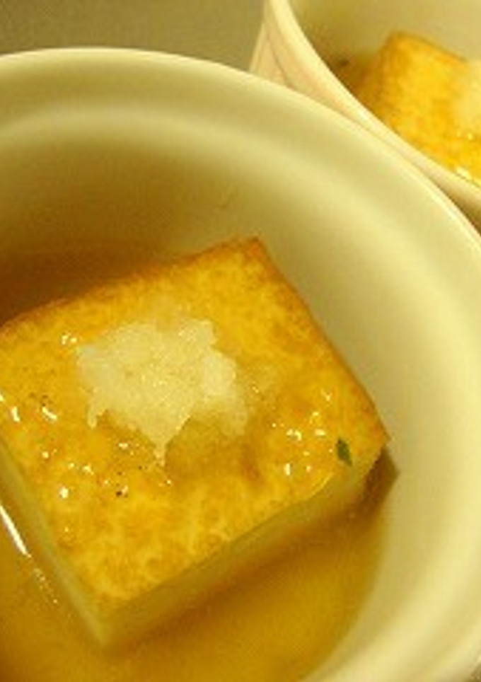 うどんスープで簡単★厚揚げの揚げだし風-レシピのメイン写真