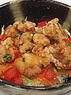 いしるの竜田揚げ丼-レシピのメイン写真