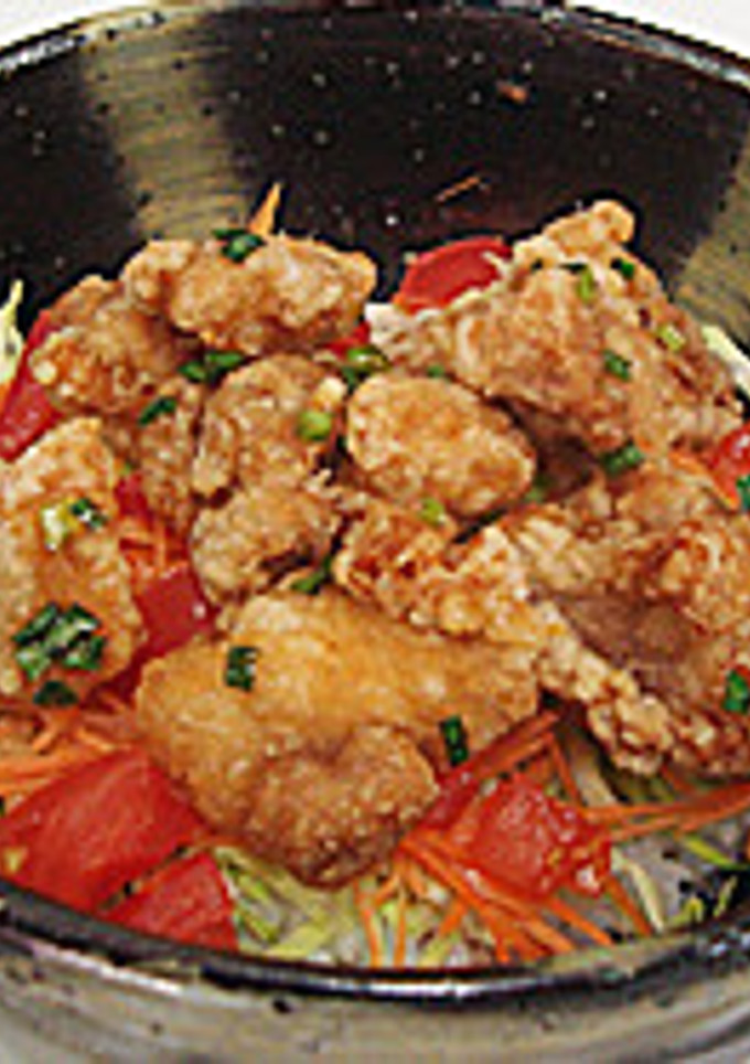 いしるの竜田揚げ丼-レシピのメイン写真