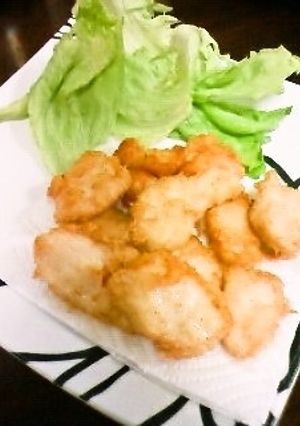 胸肉でしっとり~鶏天ぷら♫-レシピのメイン写真
