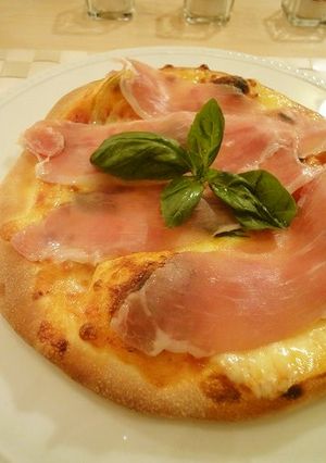 ＨＢで生ハムのPizza*基本のピザ生地-レシピのメイン写真