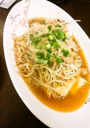 節約！もやしあんかけ豆腐❤-レシピのメイン写真