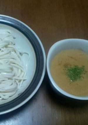 カレー味噌ミルクつけ饂飩-レシピのメイン写真
