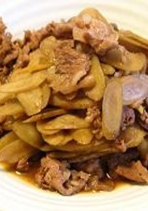 牛肉とごぼうのうま煮-レシピのメイン写真