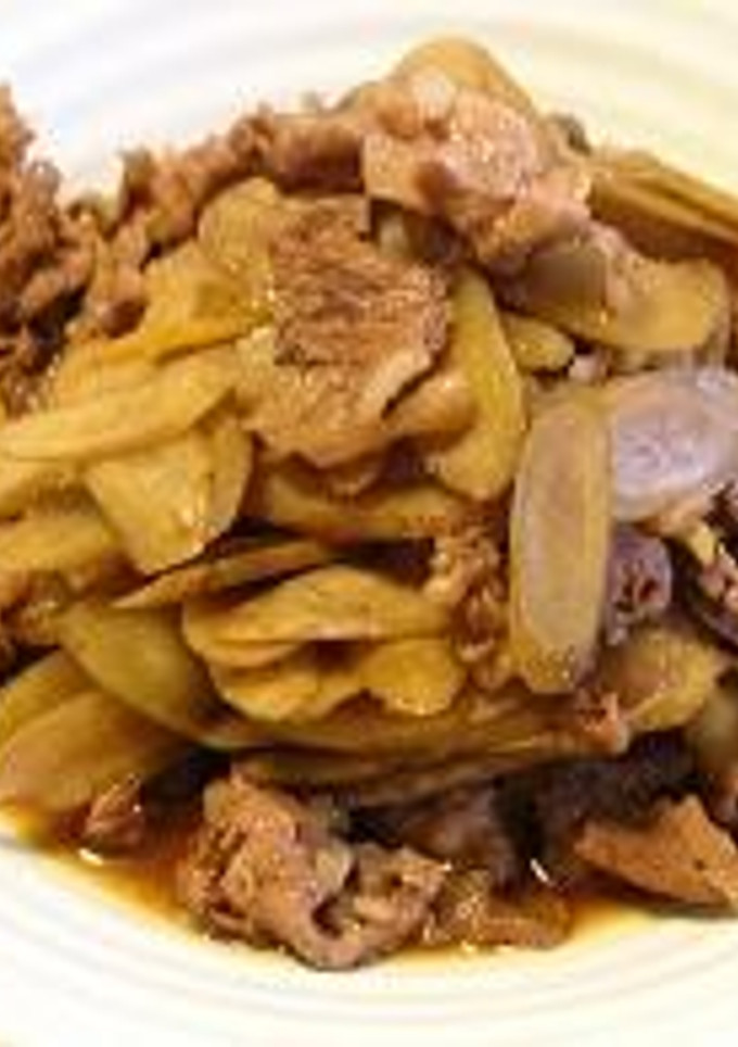 牛肉とごぼうのうま煮-レシピのメイン写真