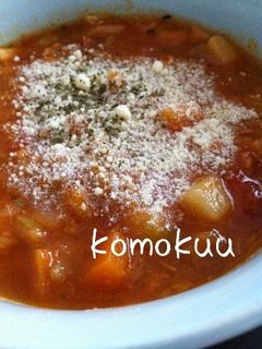 ミネストローネ。-レシピのメイン写真
