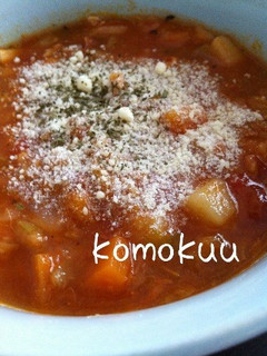 ミネストローネ。-レシピのメイン写真
