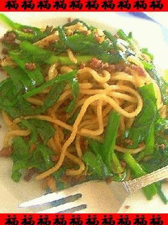 にらとひき肉の辛味焼きそば-レシピのメイン写真