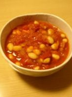 大豆とトマトのミネストローネ風-レシピのメイン写真