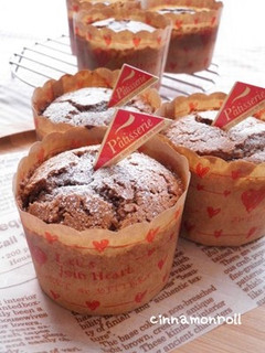 ふわ&しっとり♫チョコまふぃん-レシピのメイン写真