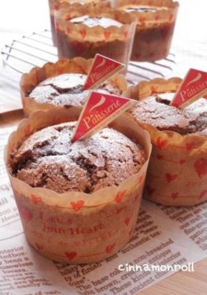 ふわ＆しっとり♫チョコまふぃん-レシピのメイン写真