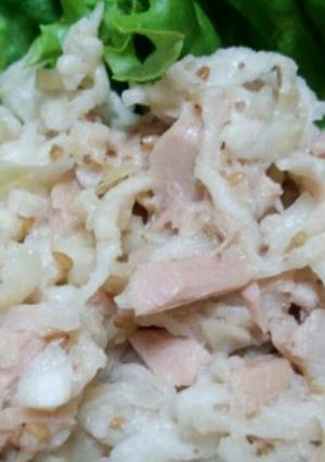 切り干し大根の胡麻ドレサラダ-レシピのメイン写真