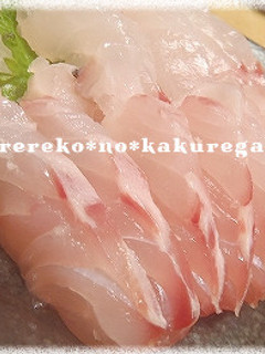 色んな魚で★塩麹締めのお刺身★(基本)-レシピのメイン写真