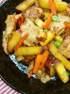 ★さつまいも豚肉炒め-レシピのメイン写真