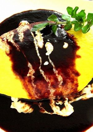 おとな味♡オムライス用赤ワインソース-レシピのメイン写真