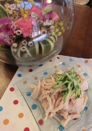 鶏胸肉で簡単♫　棒々鶏-レシピのメイン写真