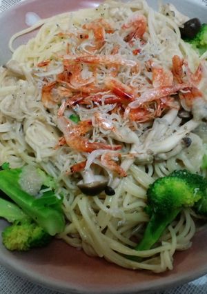 塩麹でキノコパスタ-レシピのメイン写真