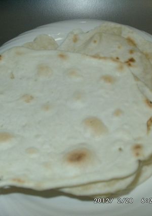 コナモン手巻きのために・手作りの皮♡-レシピのメイン写真