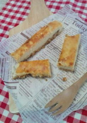 *ベイクドチーズバー*-レシピのメイン写真