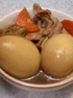ゆで卵の甘辛煮-レシピのメイン写真