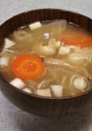 けんちん汁の作り方-レシピのメイン写真