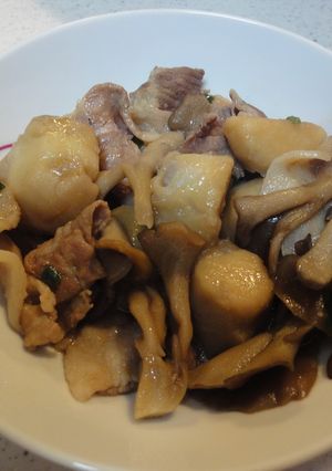 豚バラ肉と里芋の煮物-レシピのメイン写真
