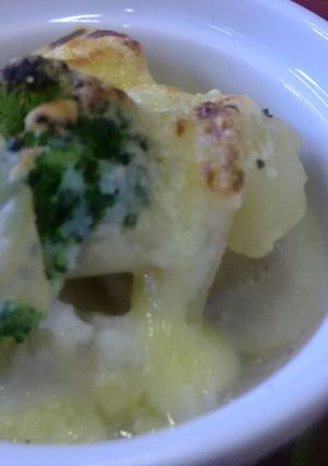 ヘルシー とろろカレーグラタン-レシピのメイン写真