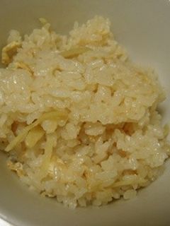 生姜の炊き込みご飯-レシピのメイン写真