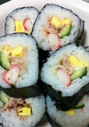 子供大好き★サラダ巻き！お花見にも＊-レシピのメイン写真