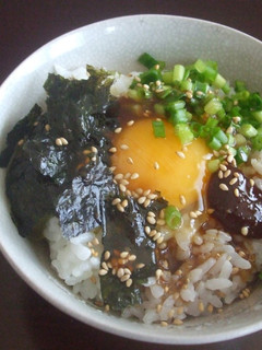 焼き肉のタレで韓国風卵かけご飯♡-レシピのメイン写真