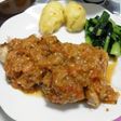 鶏肉ソテー トマトソースがけ