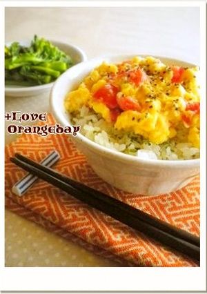 酒粕入りスクランブルエッグ✻小丼仕立て-レシピのメイン写真