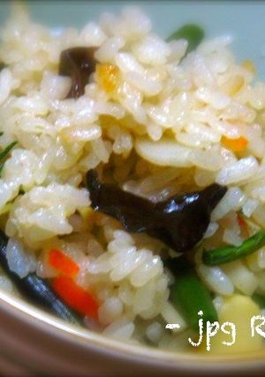 簡単☆山菜炊き込みご飯-レシピのメイン写真