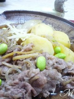 しょうが入り肉じゃか-レシピのメイン写真
