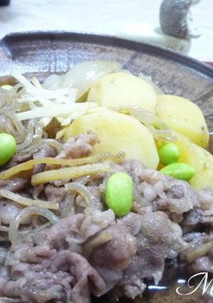 しょうが入り肉じゃか-レシピのメイン写真