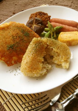 ♪とろ～んなクリーム焼きおにぎり♪-レシピのメイン写真