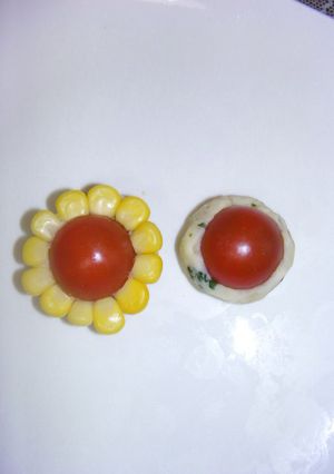 お弁当に❁プチトマトDEひまわり-レシピのメイン写真