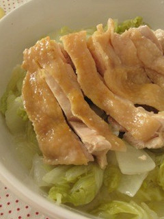 簡単☆塩麹で鶏肉の白菜蒸し-レシピのメイン写真
