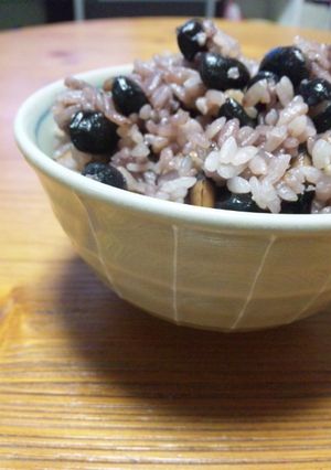 簡単☆塩こうじ黒豆ごはん-レシピのメイン写真