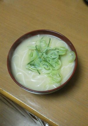 素麺のお味噌汁☆-レシピのメイン写真