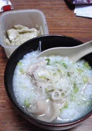 鶏とホタテ貝柱の中華粥-レシピのメイン写真