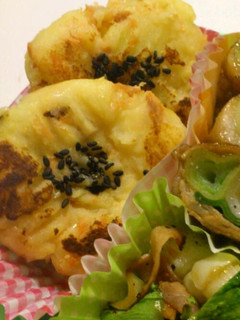お弁当おつまみに☆鮭チーズのポテト焼き♪-レシピのメイン写真
