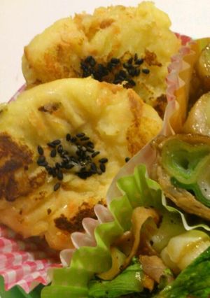 お弁当おつまみに☆鮭チーズのポテト焼き♪-レシピのメイン写真