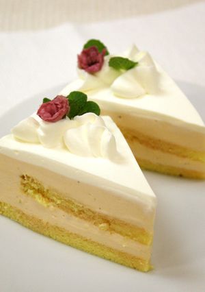 ふんわりとろける、さくらのケーキ-レシピのメイン写真