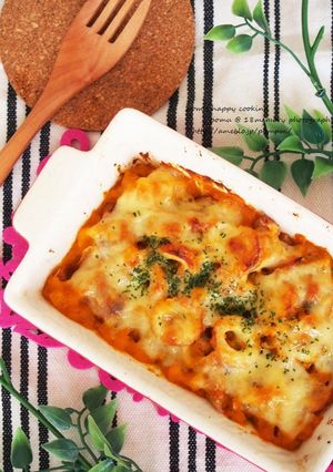 南瓜と豆腐のヘルシーグラタン風✿-レシピのメイン写真