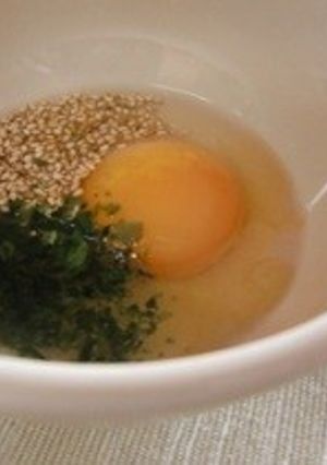 【TKG】塩味ごま油の卵かけごはん-レシピのメイン写真