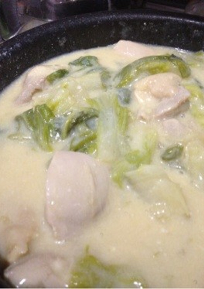 とろとろ❤白菜と豆乳の煮込み-レシピのメイン写真