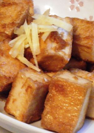 生揚げの生姜焼き-レシピのメイン写真