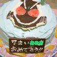 仮面ライダーフォーゼのバースデーケーキ