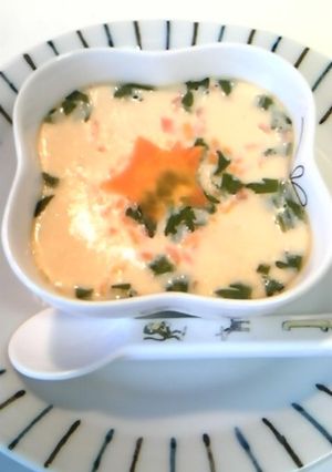 離乳食☆納豆茶碗蒸し-レシピのメイン写真